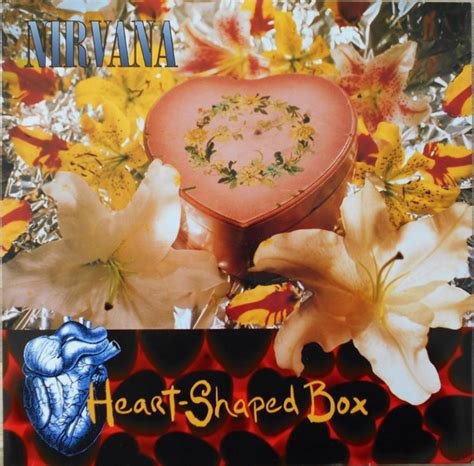 " Heart-Shaped Box " is a song by the American rock band Nirvana, written by vocalist and guitarist Kurt Cobain. It appears as the third track on the band's third and final studio album, In Utero, released by DGC Records in September 1993. 
